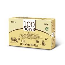 100 Cows Blended Butter Unsalted 200 g