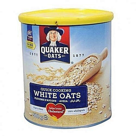 Quaker White Oats Tin 420 g