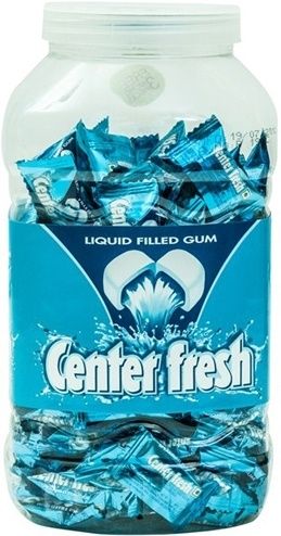 Center Fruit Liquid Filled Chewing Gum