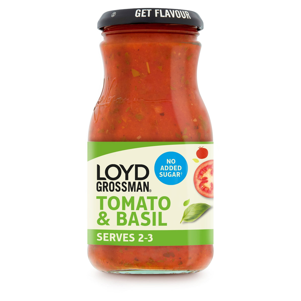 Loyd Grossman Sauce - Tomato & Basil (350g)