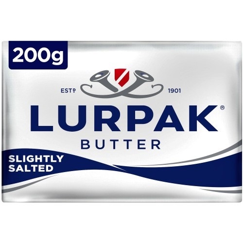 Lurpak Butter - Slightly Salted (200g)