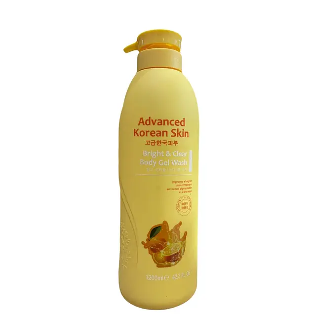 Advanced Korean Skin Bright & Fair Body Gel Wash 1200ml