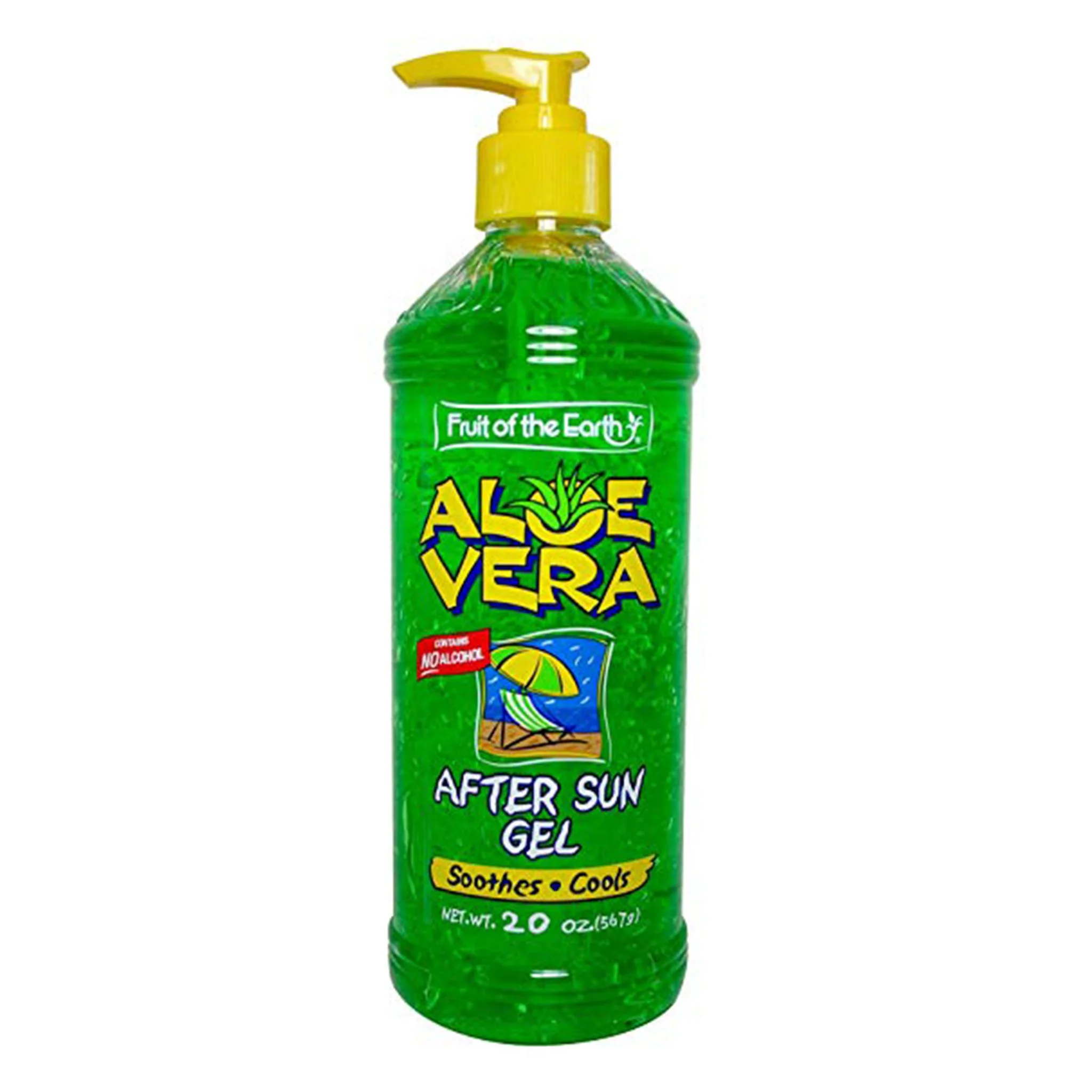 Fruit of the Earth Aloe Vera After Sun Gel (Green) 567g