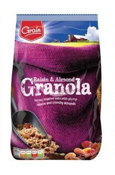 Grain Raisin & Almond Granola 500g