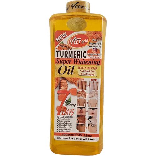 Veet Gold Turmeric Super Whitening Oil 1000ml