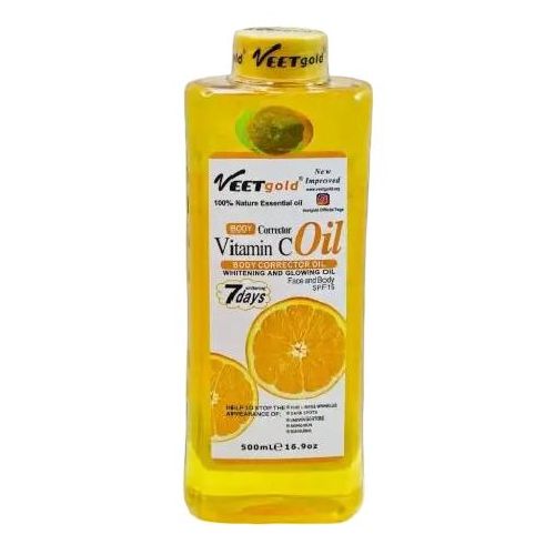 Veet Gold Vitamin C Body Corrector Oil 500ml