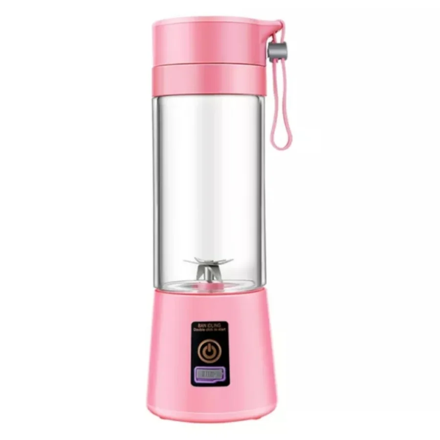 A.G. Portable and Rechargeable Battery Juice Blender 380ml (HM-03)