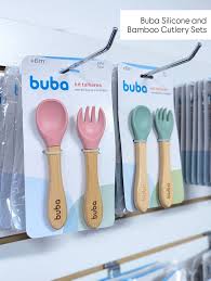 Buba 5-Piece Soft Tip Baby Feeding Spoon Set