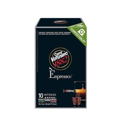 Caffe Vergnano 1882 Espresso Coffee Capsules (10 x 5g)