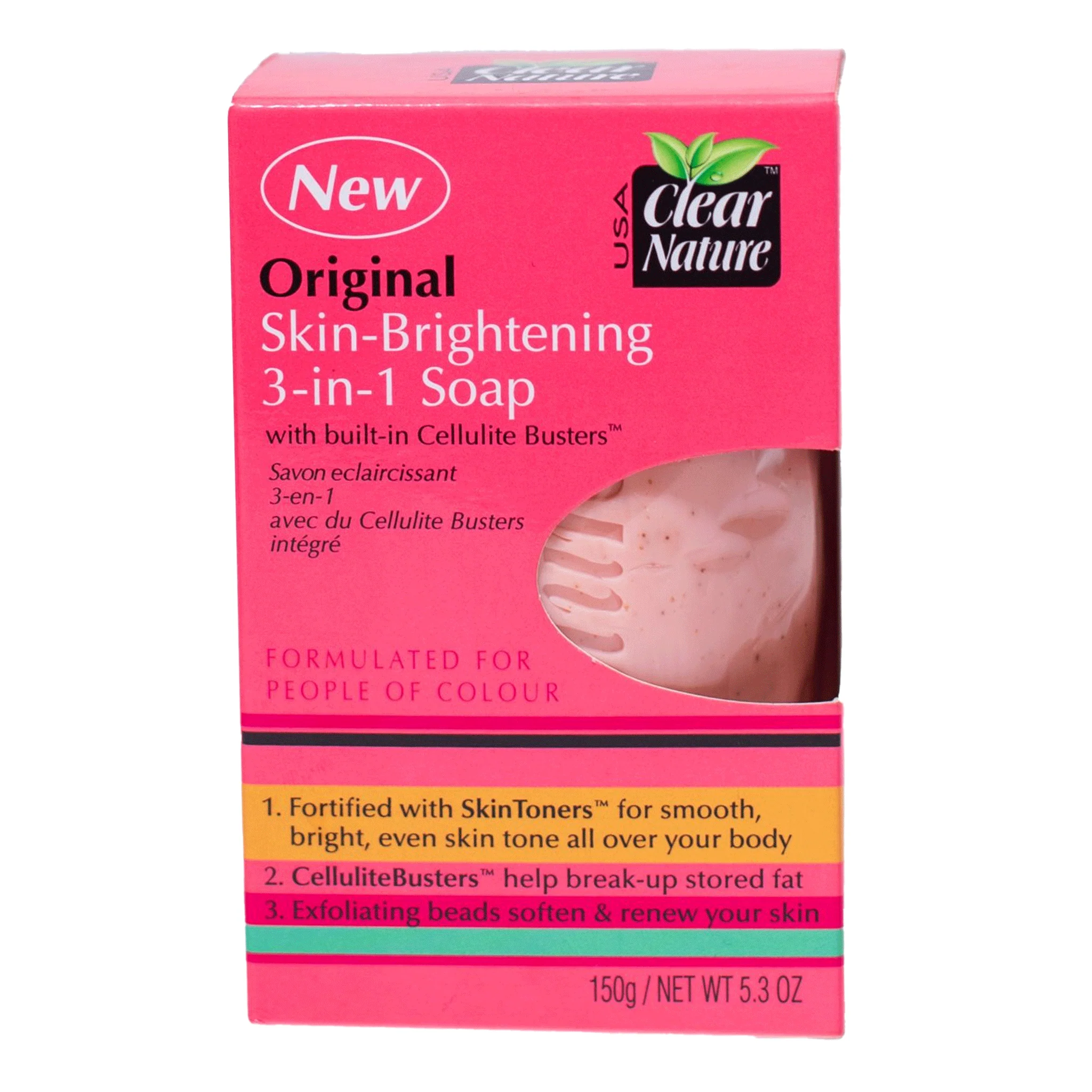 Clear Nature Skin-Brightening 3-in-1 Soap 150g