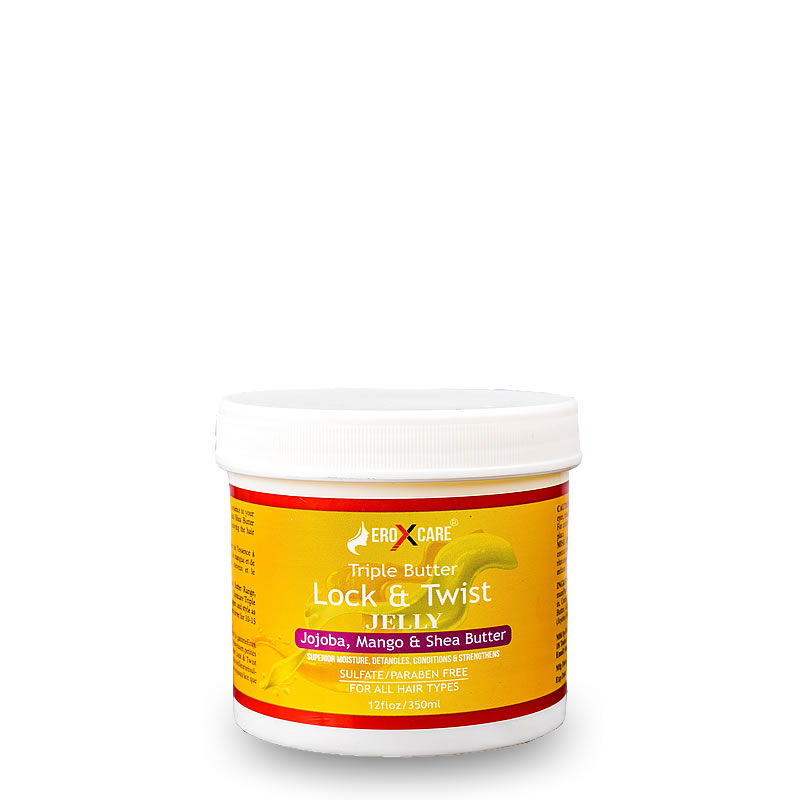 EroXcare Triple Butter Lock & Twist Jelly Mango & Shea Butter 350ml