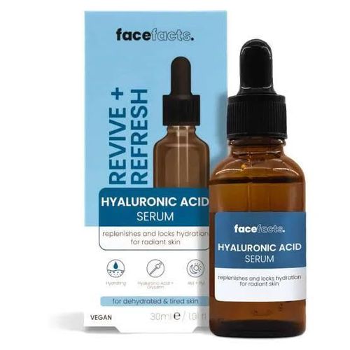 Face Facts Revive + Refresh Hyaluronic Acid Facial Serum 30ml