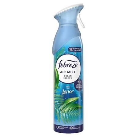 Febreze Air Mist Ocean Escape 2-in-1 Odor Eliminator 185ml