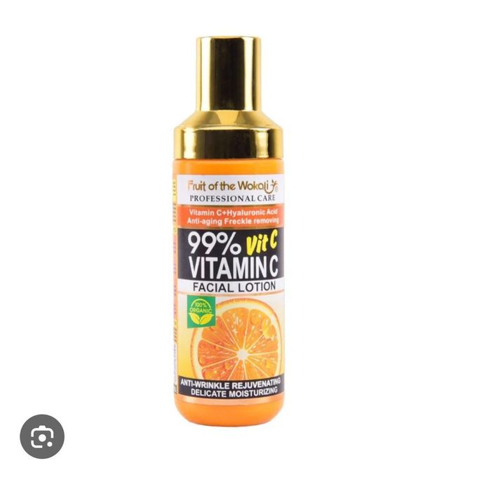 Fruit of the Wokali 99% Vitamin C Facial Lotion or Toner 180ml