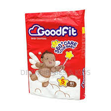 GoodFit 360° Care Baby Diapers Size 5 (11-25kg) 12 Pcs