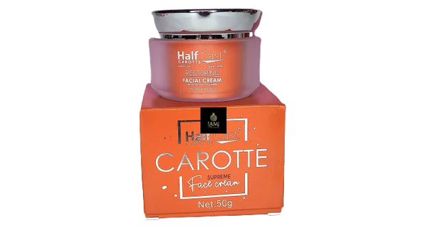 Half Cast Flawless Beauty Carotte Face Cream 50g