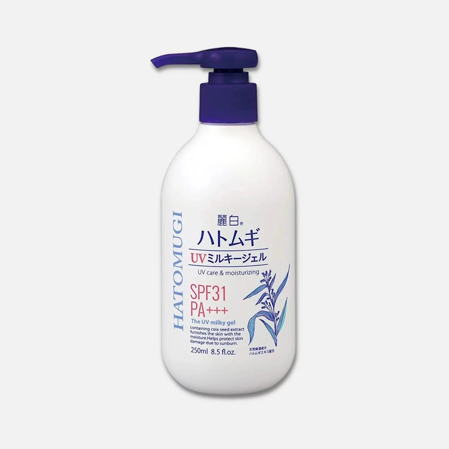 Hatomugi The UV Milky Gel SPF 31 PA+++ 250ml