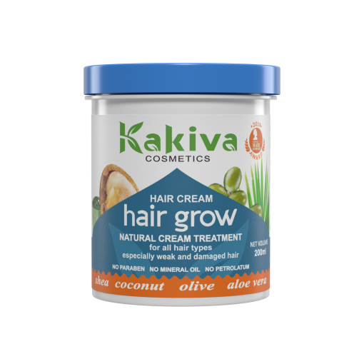 Kakiva Cosmetics Hair Grow Natural Cream Treatment 200ml