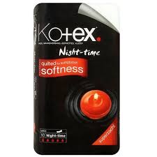 Kotex Night-time Quilted Softness Sanitary Pads 10 Pcs