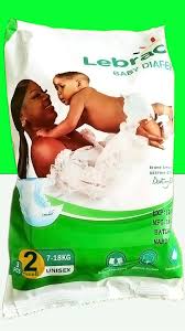 Lebrace Baby Diapers Size 3 Medium 4-9kg 50 Pcs