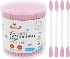 MF Quality Cotton Swabs (Pink Lily Design)
