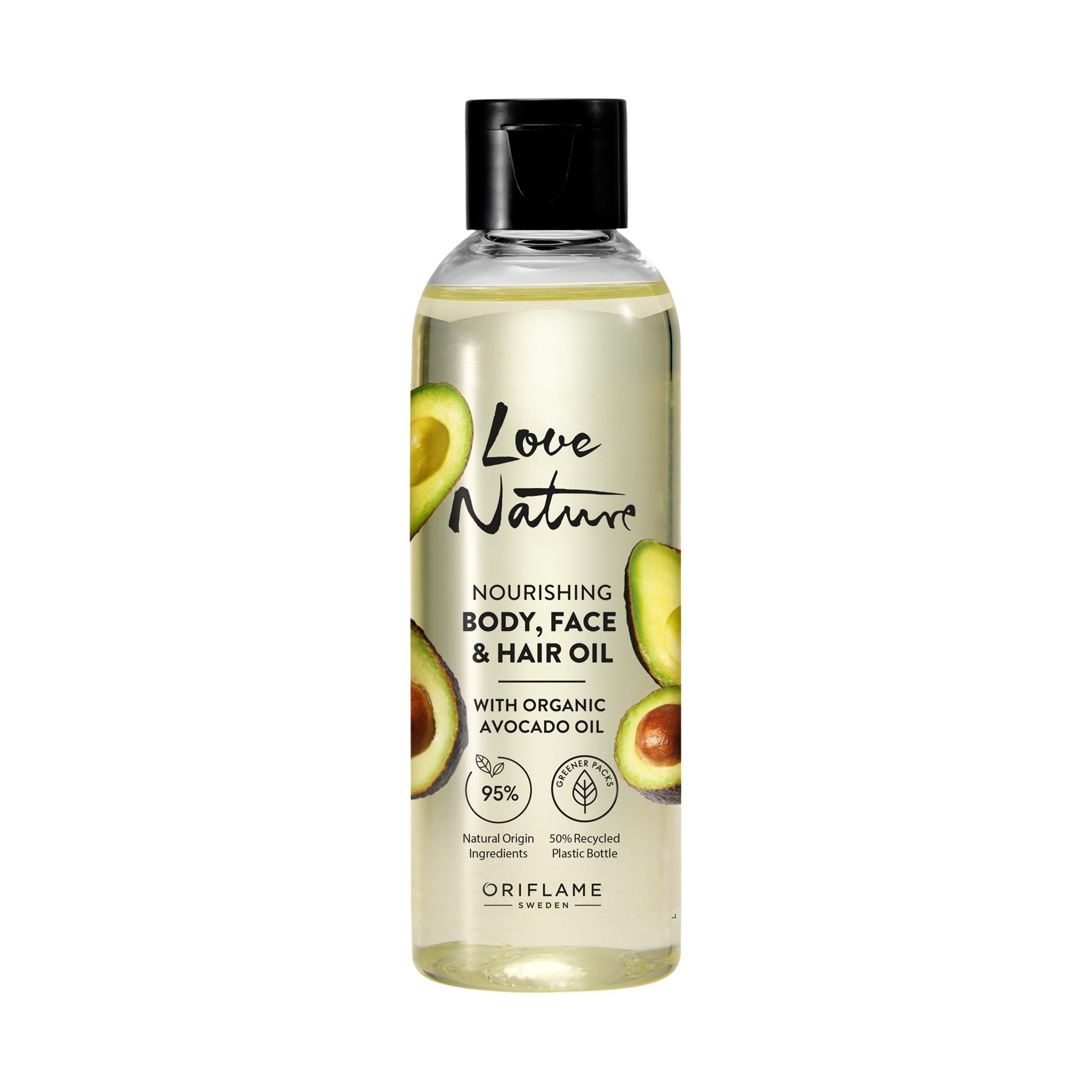 Oriflame Love Nature Body Face & Hair Oil with Avocado Oil 100ml