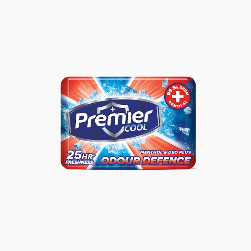 Premier Cool Odour Defence Antiseptic Soap 110g