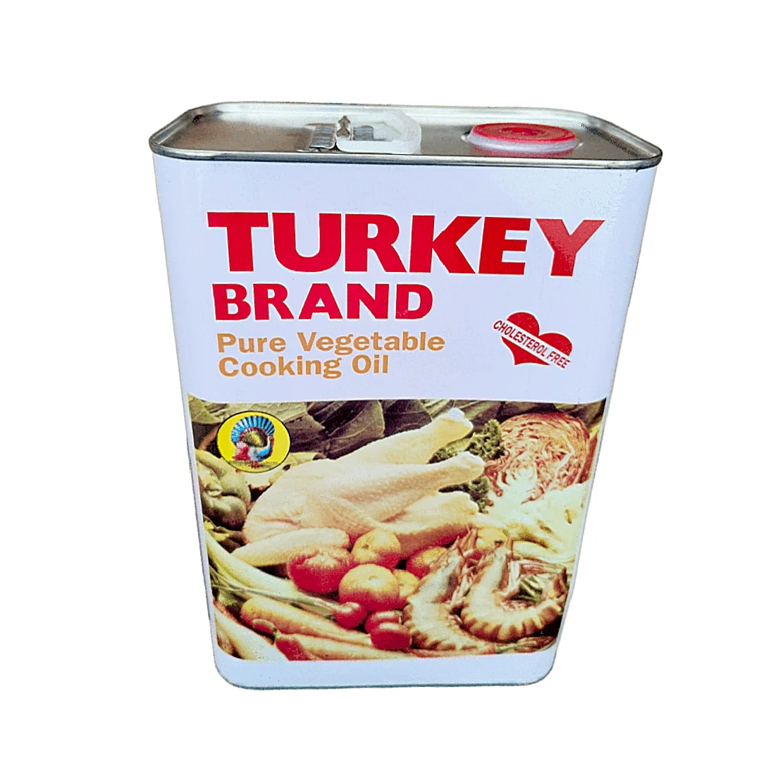 Turkey Brand Pure Vegetable Cooking Oil 3 Litres
