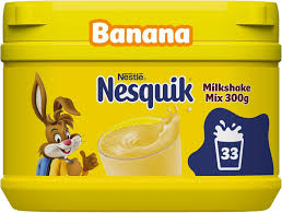 Nestle Nesquik Banana Flavour Milkshake Mix 300g