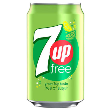 7Up Free Sugar Free Lemon & Lime 33cl