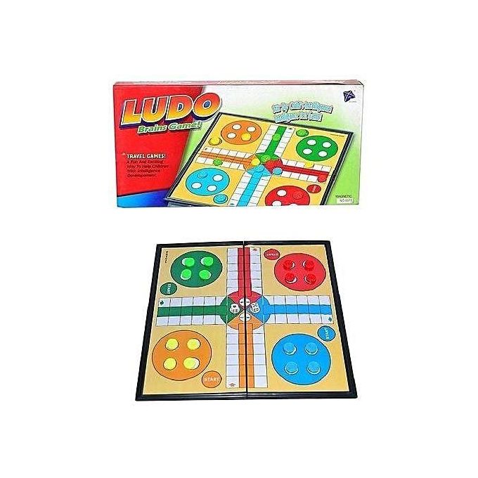 Ludo Brains Game Magnetic Travel Board Game
