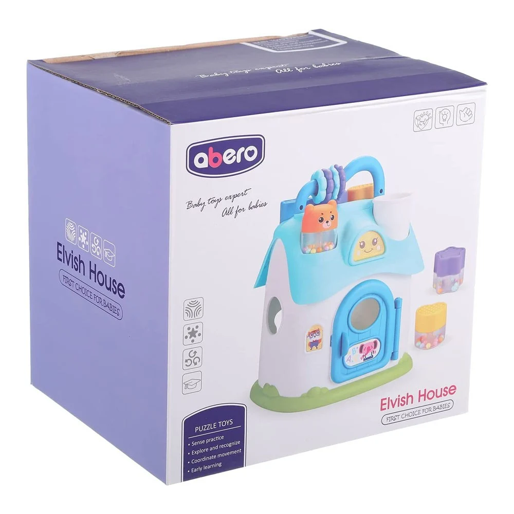 Abero Elvish House Educational Puzzle Toy