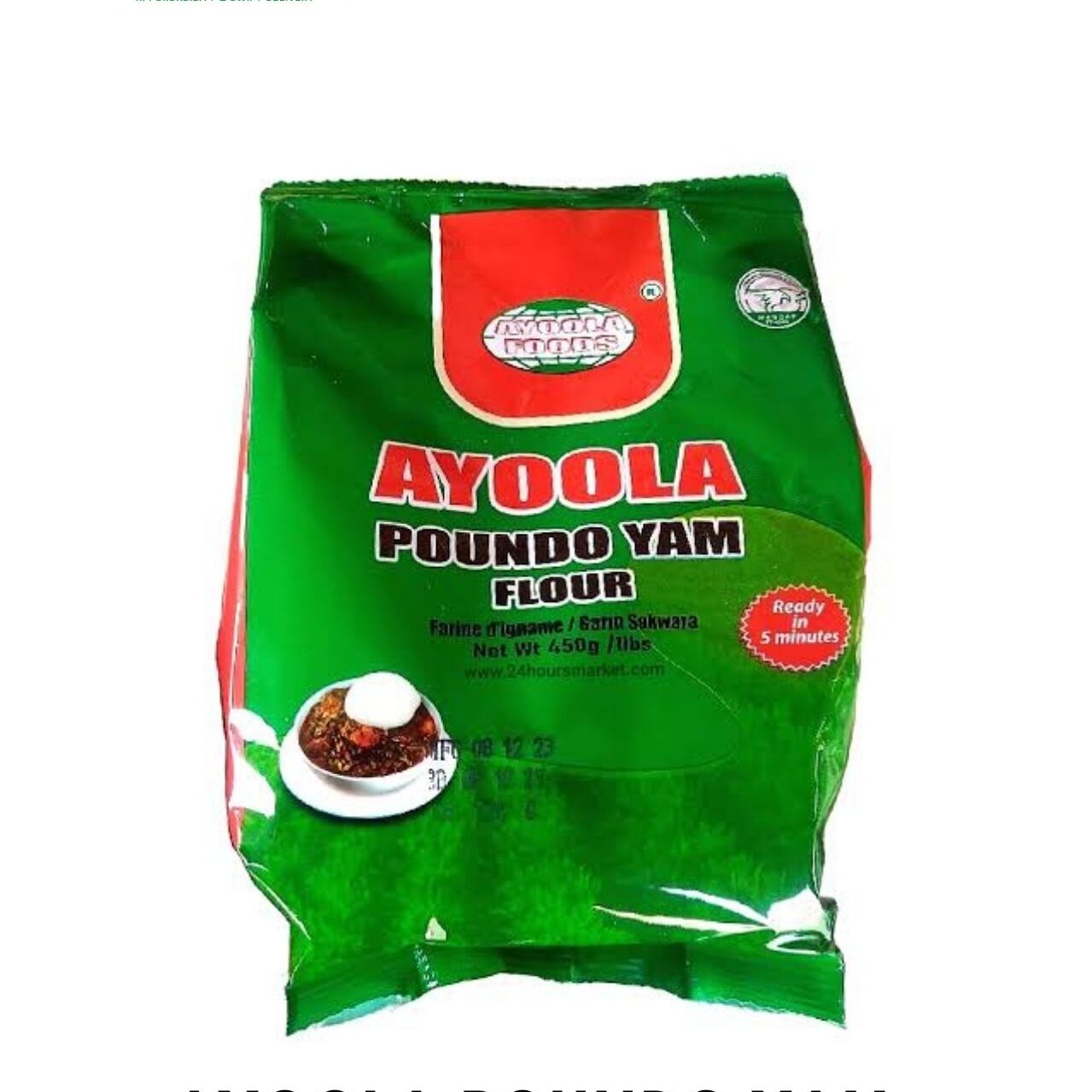 Ayoola Foods Poundo Yam Flour 1.8kg