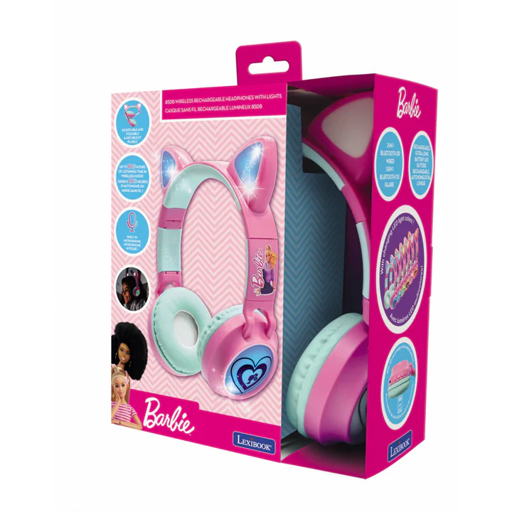 Barbie Sound Stage Bluetooth Headphones with Lights