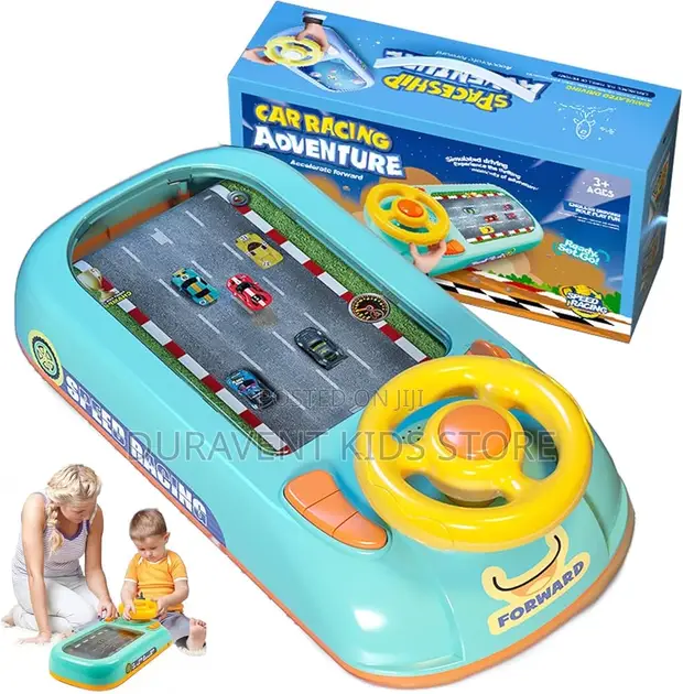 Car Racing Adventure Simulated Driving Steering Wheel Toy