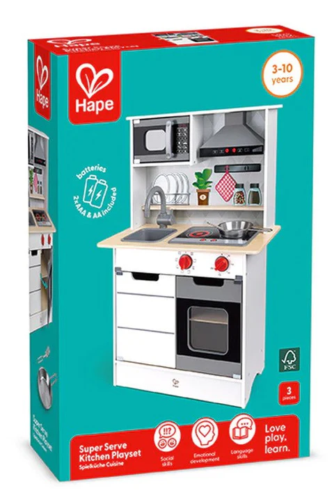 Hape Super Serve Kitchen Playset