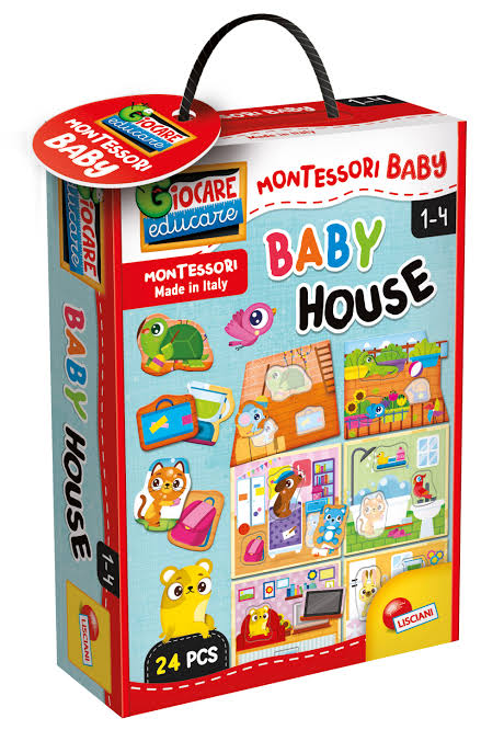 Lisciani Giocare Educare Montessori Baby House Set