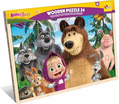 Lisciani Masha and the Bear 24-Piece Puzzle