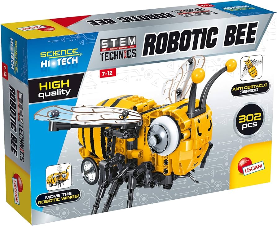Lisciani STEM Technics Robotic Bee (302 Pieces)