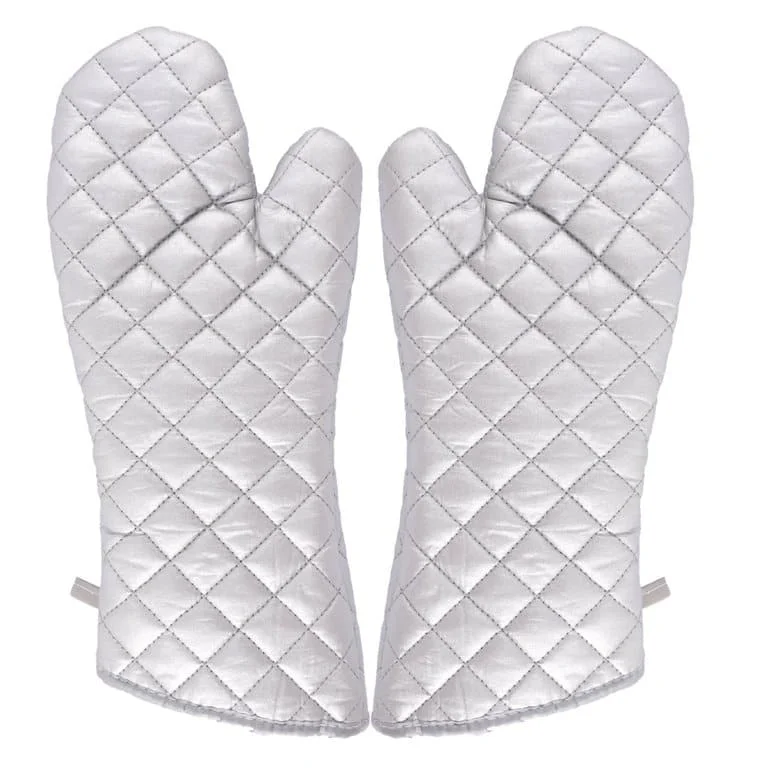 Heat Resistant Quilted Kitchen Oven Mitt