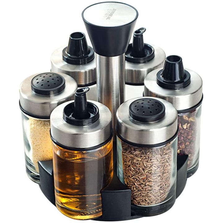 Rotating Spice Rack Set 7-Piece OT-020