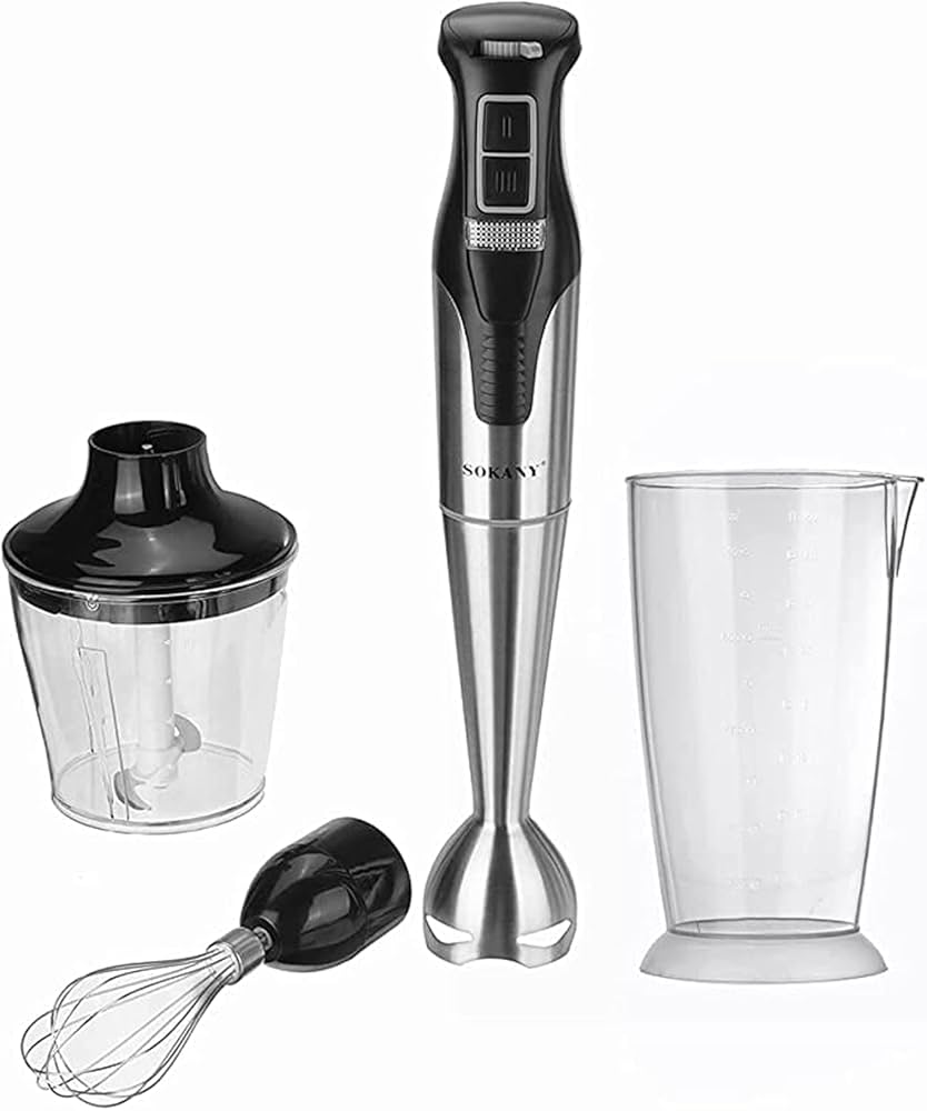 Sokany 4-in-1 Hand Blender Set SK-758-4 1000W