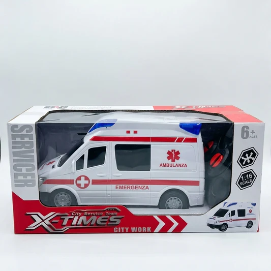 X-Times City Service Team Remote Control Servicer 1:16 Scale