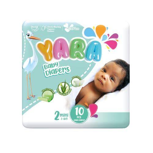 Yara Baby Diapers Size 2 Mini (10 Pieces)