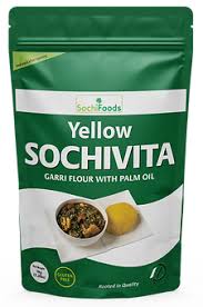 SochiFoods Yellow Sochivita Garri Flour with Palm Oil 1kg